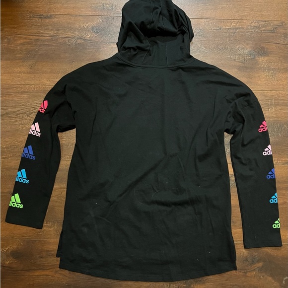 Adidas long sleeved hooded tee - Picture 5 of 5